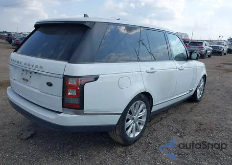 2016 Land Rover Range Rover 3.0L V6 Supercharged Hse из США, поврежденный, VIN SALGS2PF9GA316413